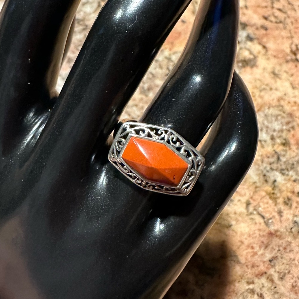 Red Jasper Ring - Picture 5 of 8